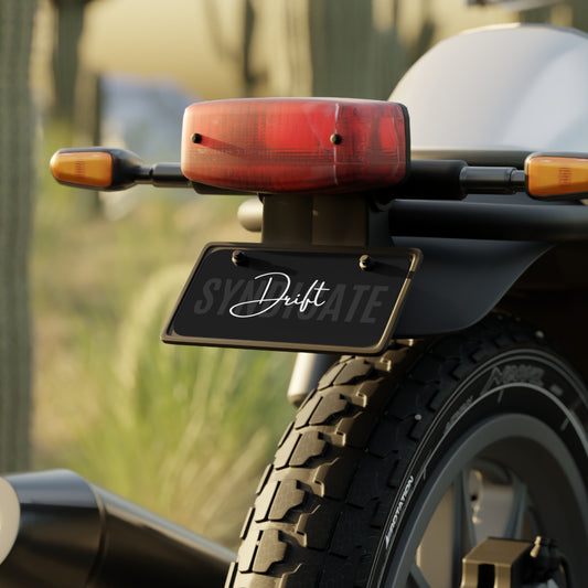 DS | Signature Motorcycle License Plate